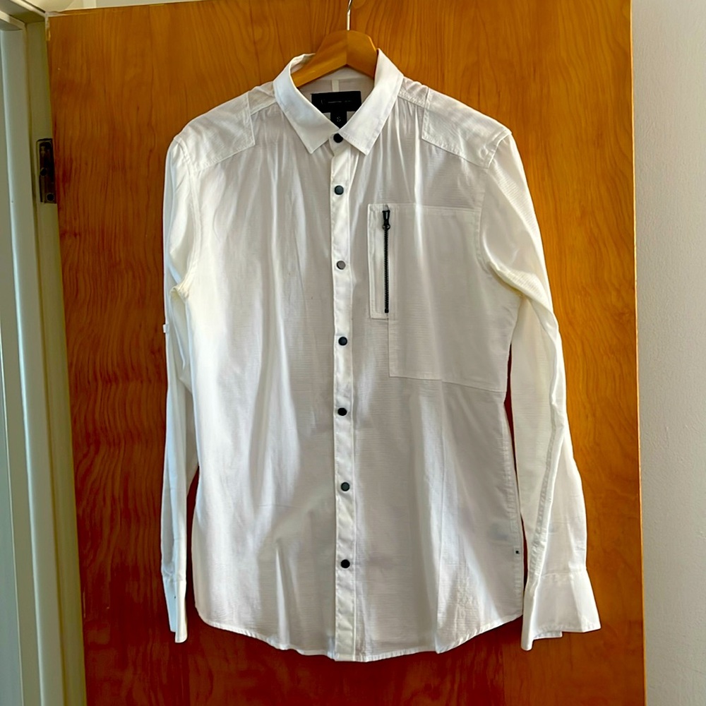 INC International Concepts Size S White Shirts for Men